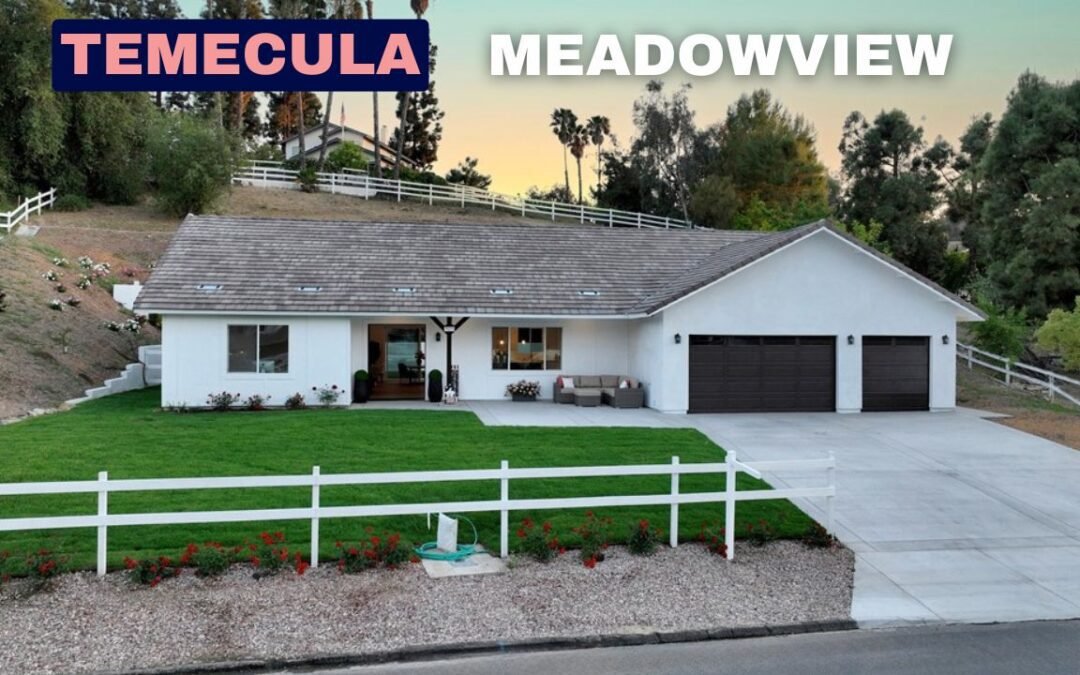 Luxury New Construction in Temecula Meadowview – Custom Built on Half-Acre Lot [video]